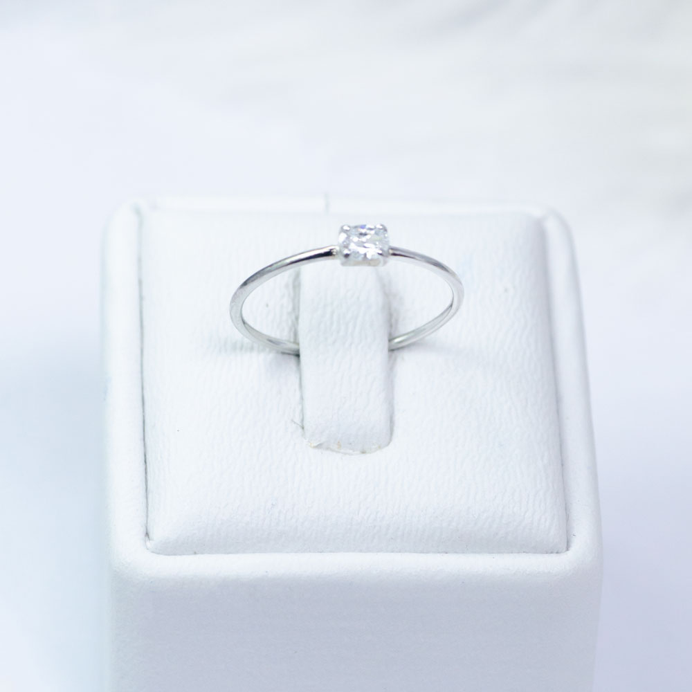 NHẪN BẠC NỮ NgọcHY, NHẪN CZ OVAL Ni54