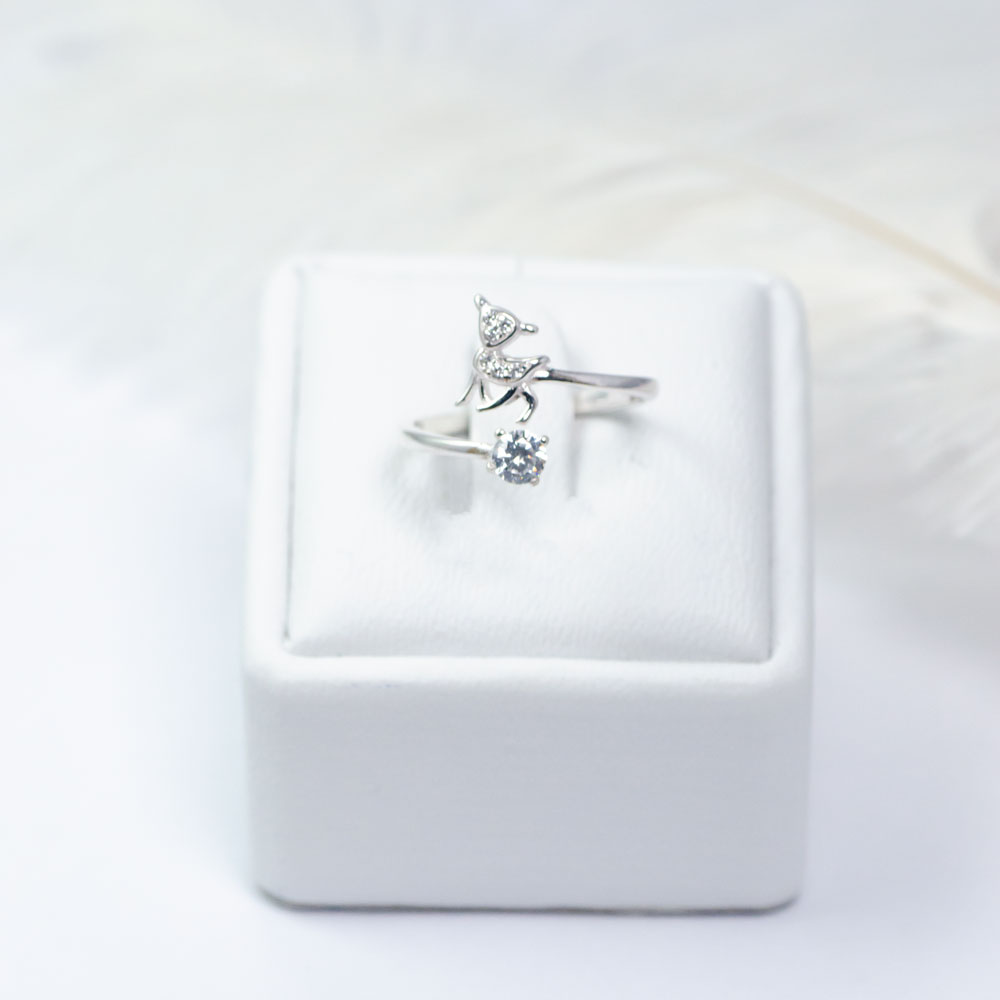 NHẪN BẠC NỮ NgọcHY, NHẪN DEER & CZ
